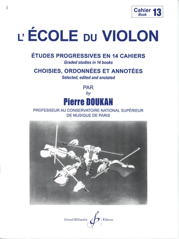 L’École du violon. Volume 13 Visuel